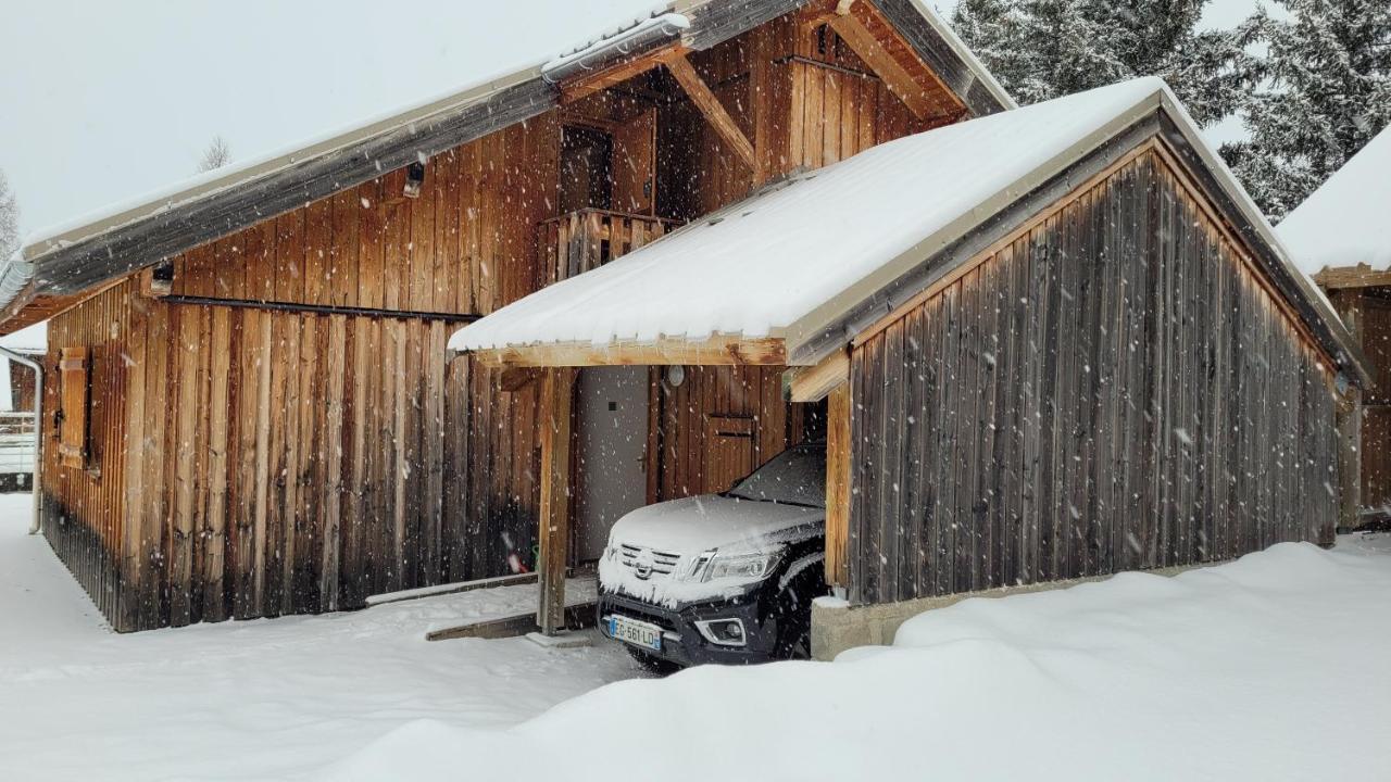 Chalet By Sophie Superdevoluy Avec Piscine Luaran gambar